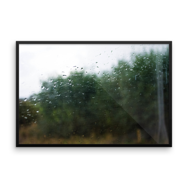 Rain on a Train Window 11